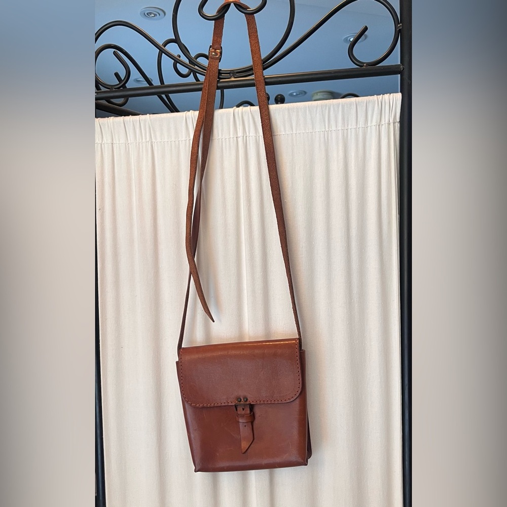 Brown Leather Men's Bag